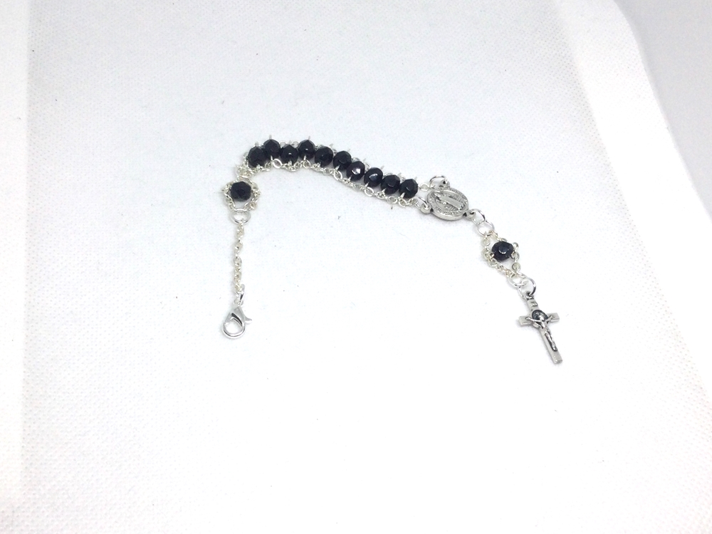 Rosary Chain Bracelet/Extender - 3 Colors — Amling Designs