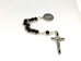 Black Benedictine Tenner Rosary - 