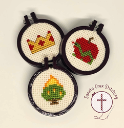 Jesse Tree Ornaments Cross Stitch Pattern 