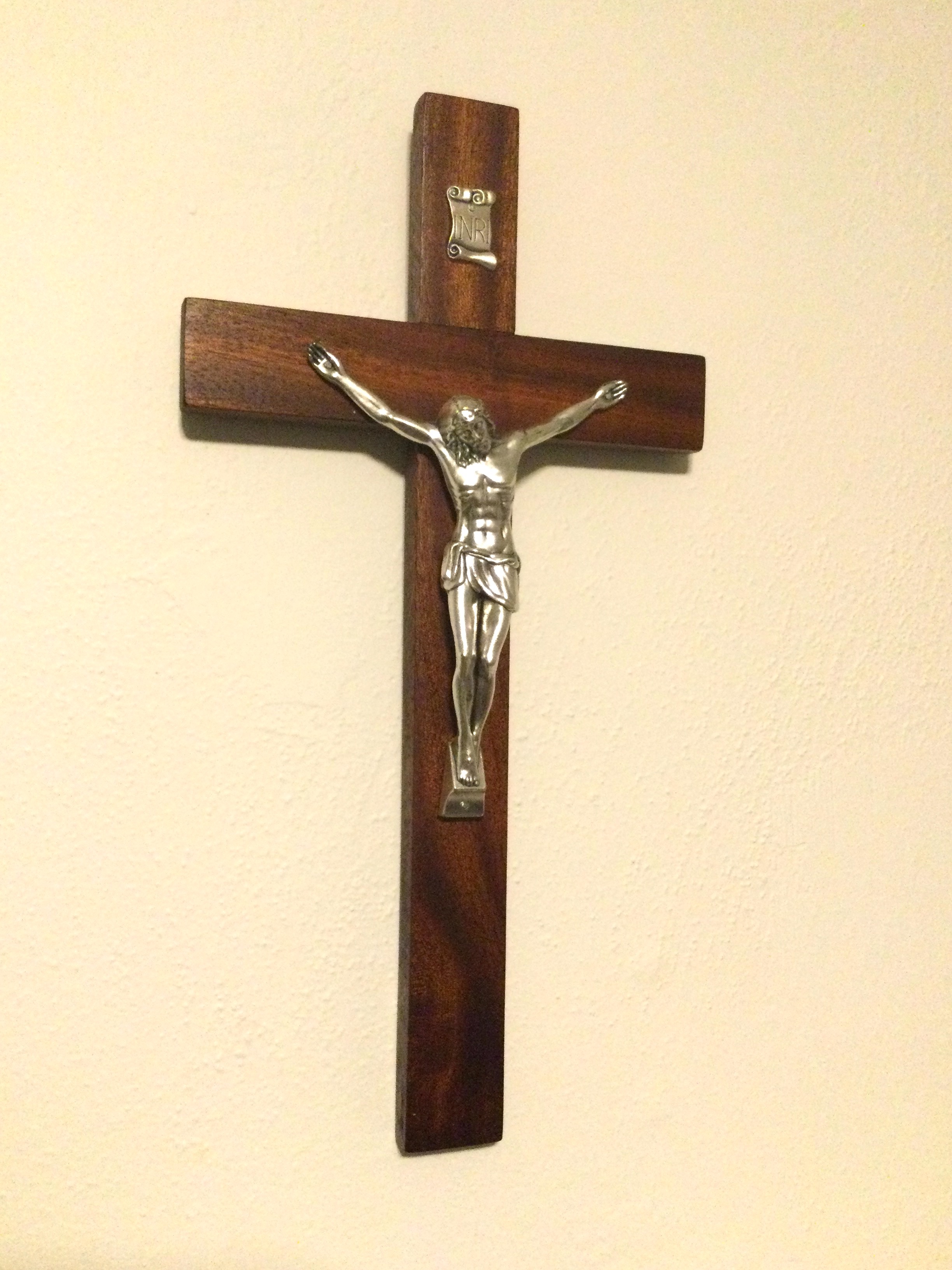 Handmade top crucifix